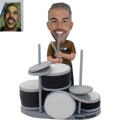 Rock Band Drummer bobbleheads