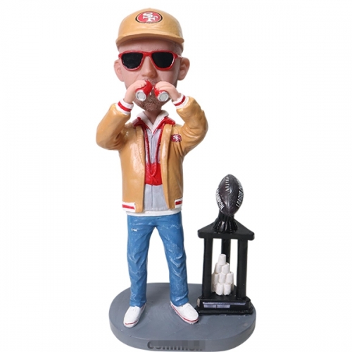 Bobblehead with Custom trophy San Francisco Giants