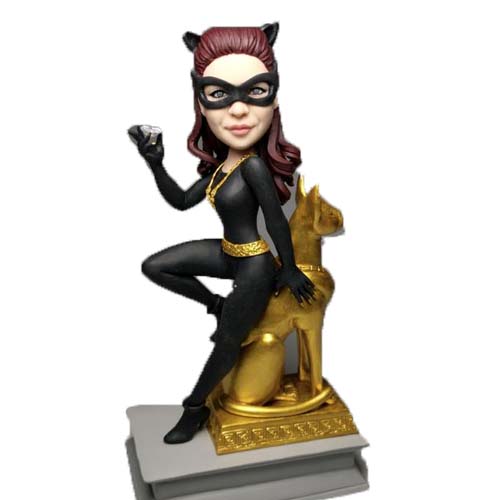 Personalized Custom Catwoman Bobblehead