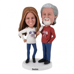 Custom bobbleheads besties friends