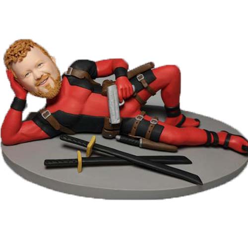 Personalized Deadpool Bobblehead