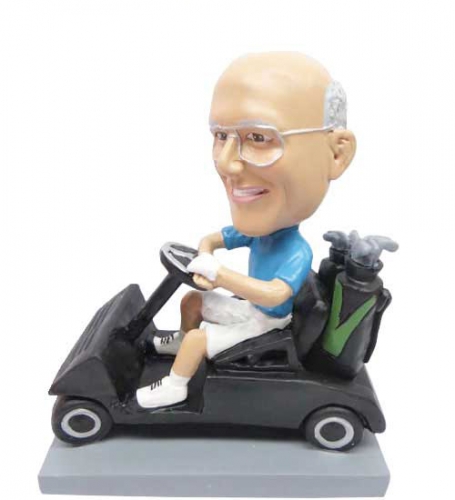 Golf Bobblehead for Dad birthday gift