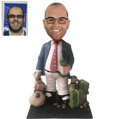 Custom Businessman   bobbleheads