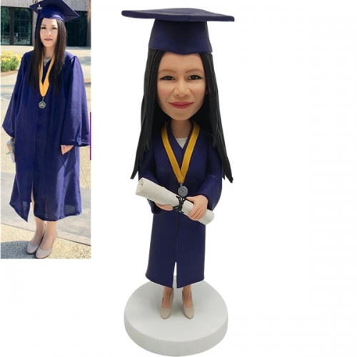 Graduation Bobblehead from Photo