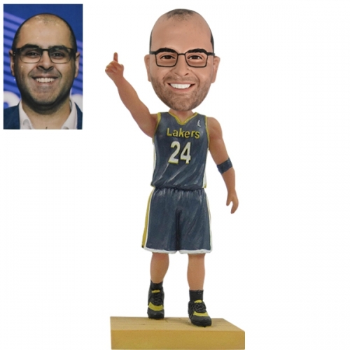 Basketball Bobble head Customized Lakers player