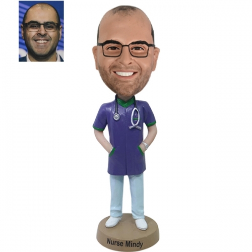 Custom Nurse Bobblehead