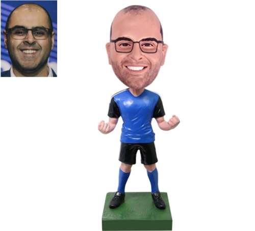 Custom Bobbleheads Soccer football player