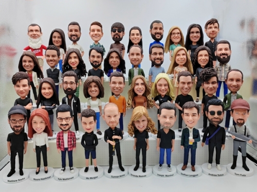 50 Bulk Bobblehead Wholesale Custom Face and Body