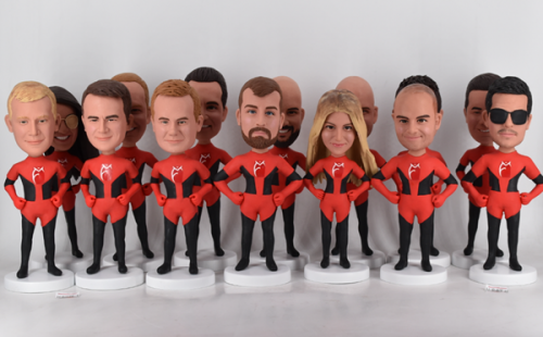 14 Different Bulk Bobblehead for Staff