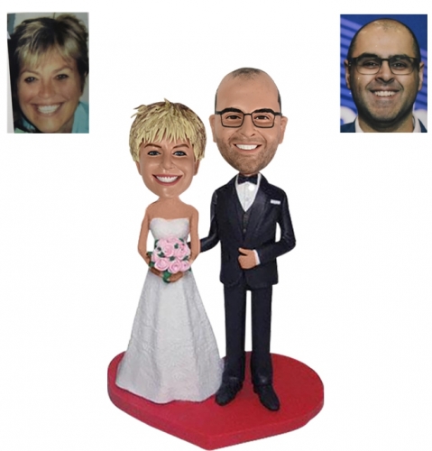 Custom Cake Topper Wedding Fast and Cheap