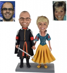 Wedding Bobbleheads Aragon clothes snow white