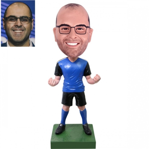 Custom Bobbleheads Soccer football player