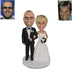 Unique wedding cake toppers