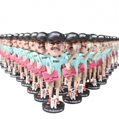 60 Same Bulk Bobblehead Custom Wholesale