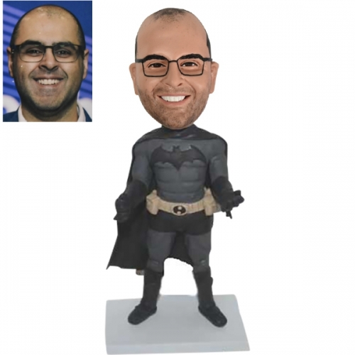 Custom action figures batman bobble head doll