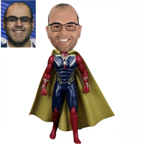 Vision Bobblehead action figure with your face