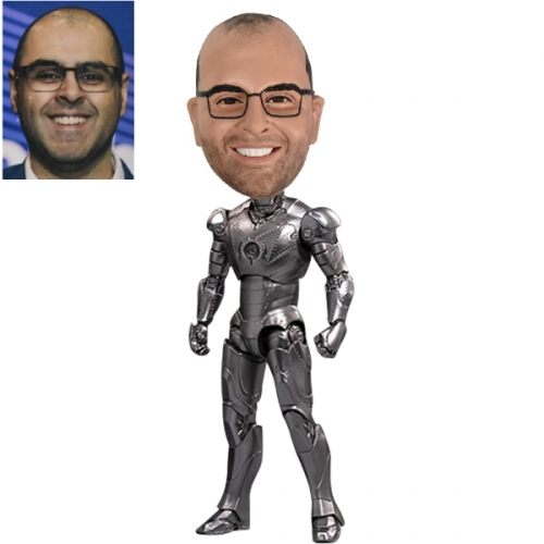 Ironman Bobblehead action figure with your face