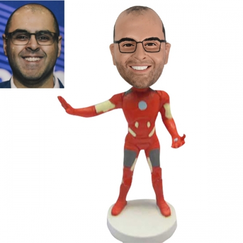 Build your iron man bobblehead