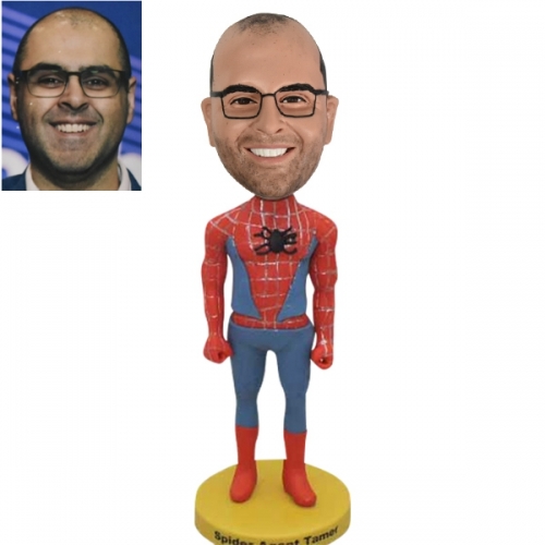 Custom bobblehead Spiderman