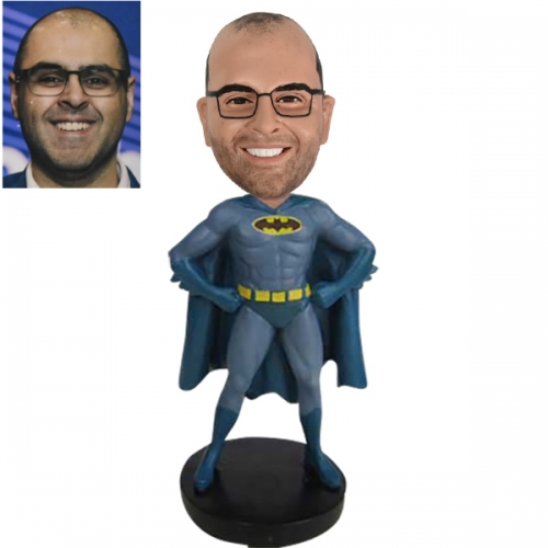 Personalized Batman Bobble head