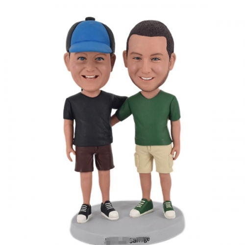 Best friends bobbleheads