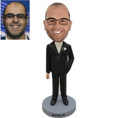 Groomsmen custom bobblehead best man