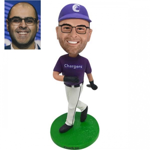 Custom bobble head for chargers baseball players