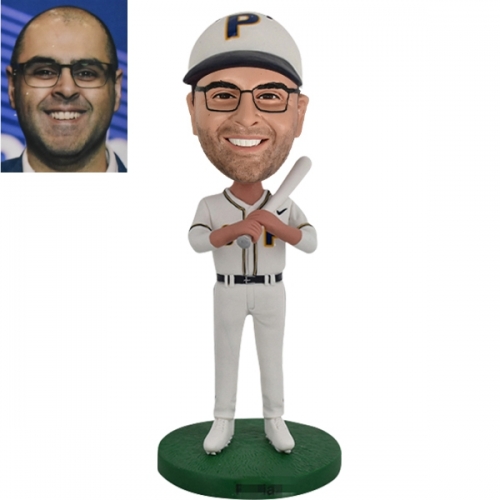 Custom Bobble Head for Left handed Batter