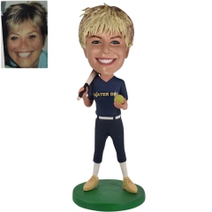 Baseball Bobblehead customized Female