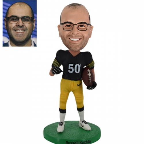 Custom football Bobblehead Pittsburgh Steelers