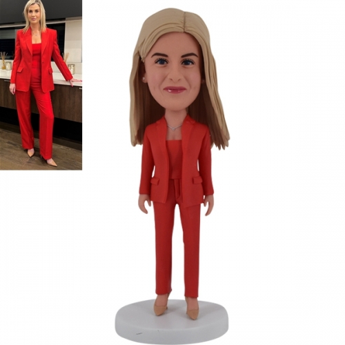 Custom Casual Bobblehead from photo