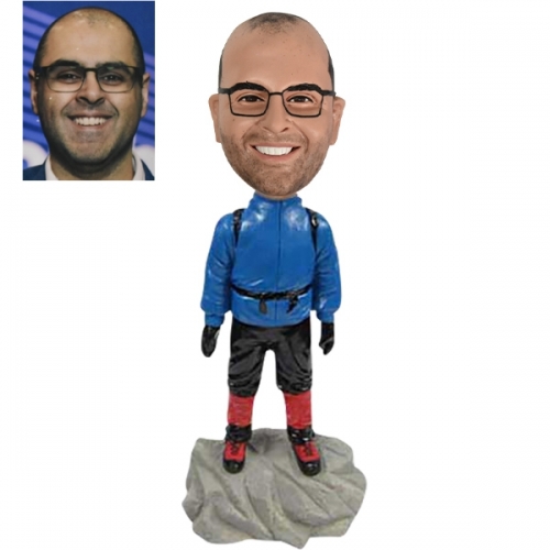 Custom Hiking Bobblehead