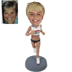 Custom Bobblehead Running