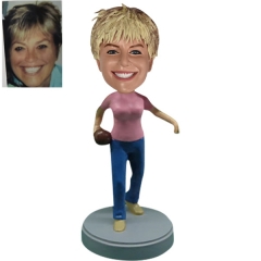 Custom bowling Bobbleheads