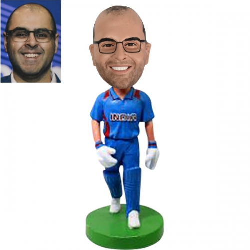 Custom Bobbleheads Cricket