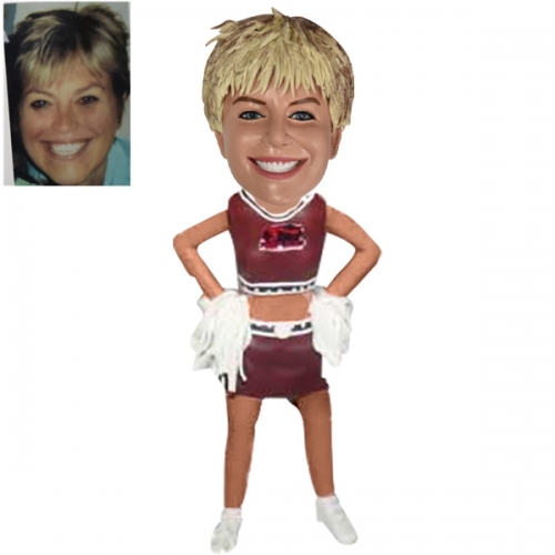 Customized Bobblehead Cheerleader