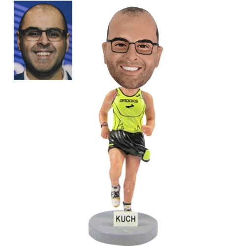 Customized Runner Bobble Head doll