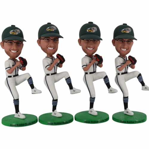 Custom Bobbleheads baseball pitcher