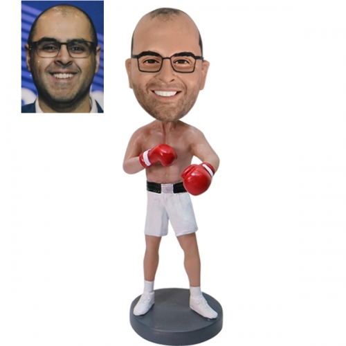 Custom boxing Bobblehead boxer