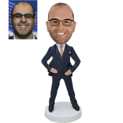 Cool bobblehead gift for Boss