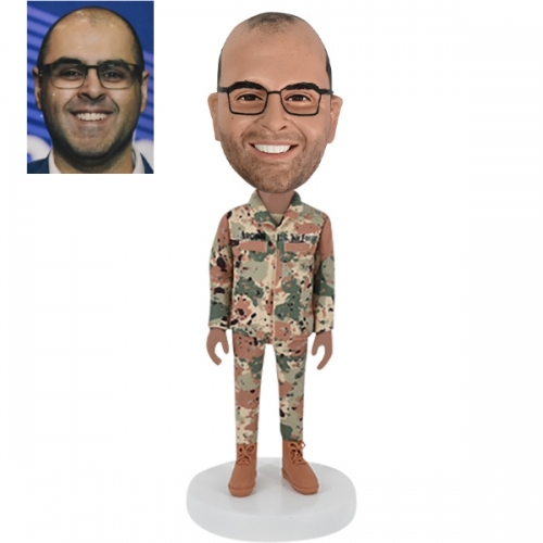 Bobblehead doll Marine