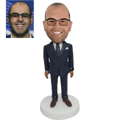 Custom Black Bobbleheads Fast