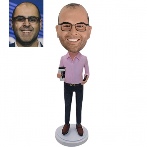 Coffee personalized bobblehead