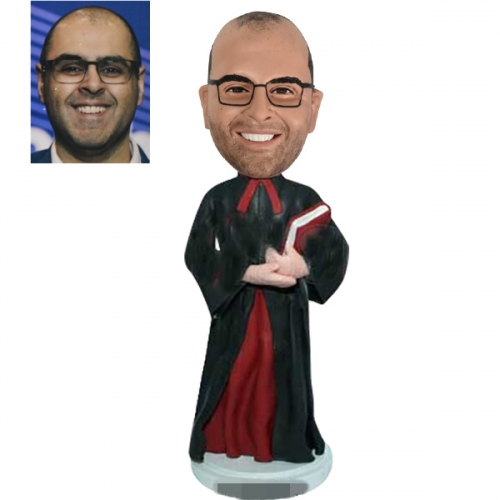 Bobblehead Custom Gift for Priest Padre