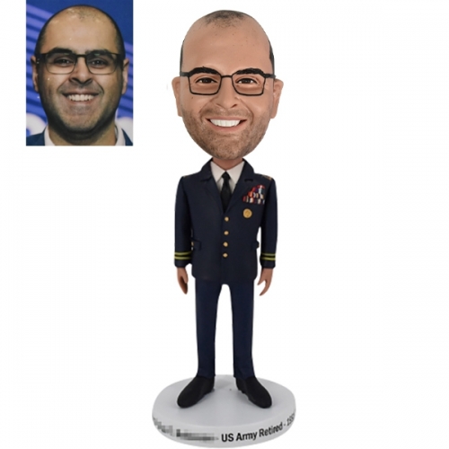 Custom Bobbleheads US Army Chief