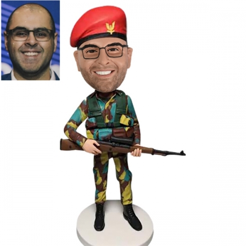 Custom Solider Bobblehead UK