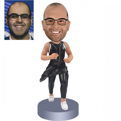 Custom Marathon bobblehead Runner