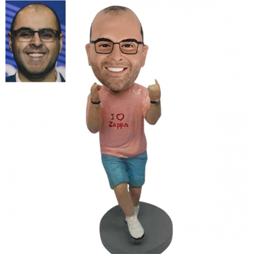 Custom bobbleheads middle finger