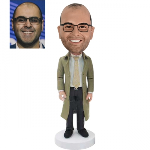 Cool Bobblehead with windbreaker