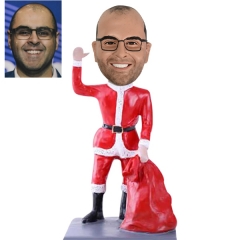 Custom Made Bobblehead dolls Santa